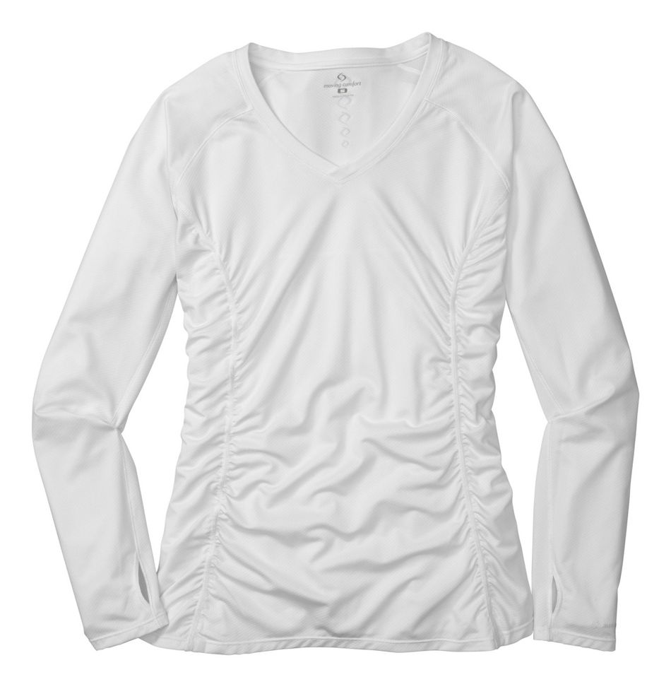 Womens Moving Comfort Sprint Long Sleeve Long Sleeve No Zip Technical Tops