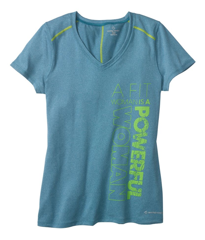 Womens Moving Comfort Performance Tee Short Sleeve Technical Tops