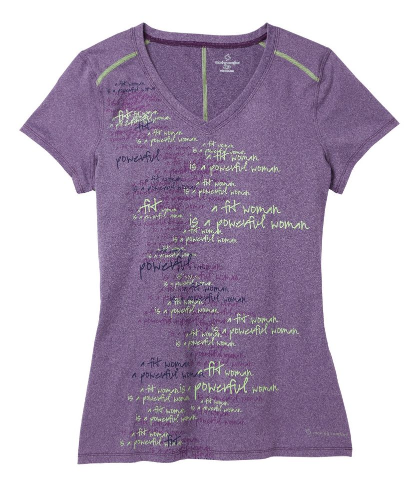 Womens Moving Comfort Performance Tee Short Sleeve Technical Tops