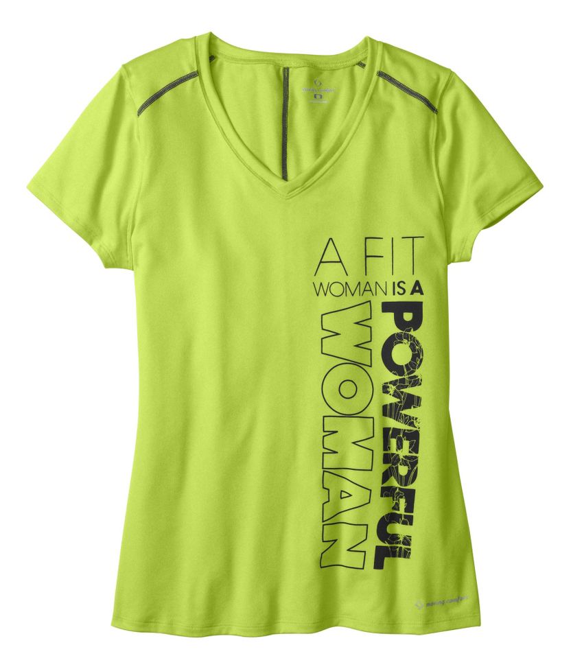 Womens Moving Comfort Performance Tee Short Sleeve Technical Tops