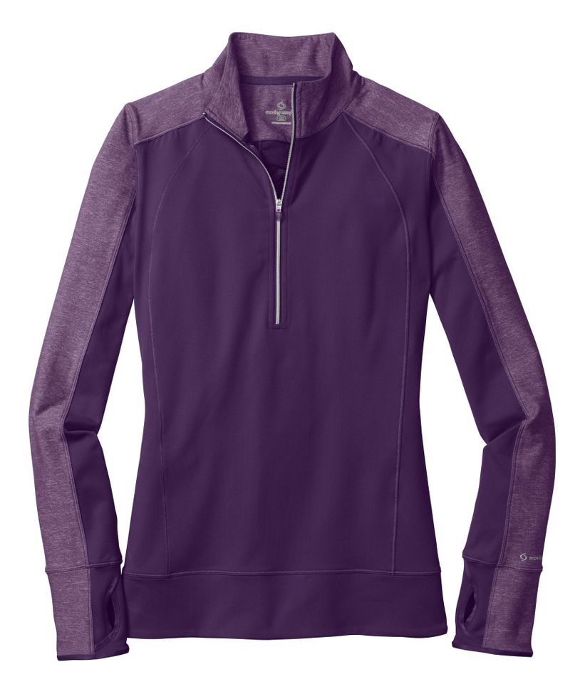 Womens Moving Comfort Foxie 1/2 Zip Long Sleeve 1/2 Zip Technical Tops