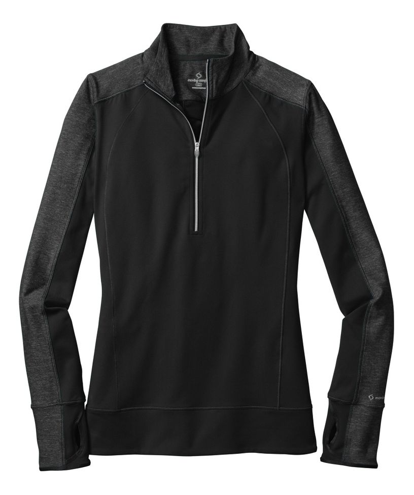 Womens Moving Comfort Foxie 1/2 Zip Long Sleeve 1/2 Zip Technical Tops