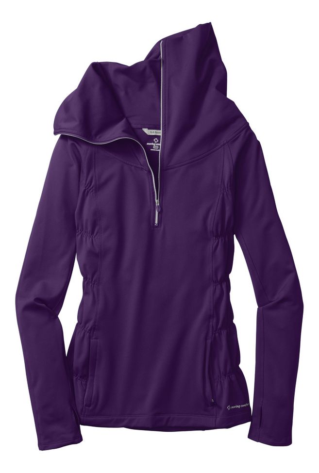 Womens Moving Comfort NoChill Long Sleeve 1/2 Zip Technical Tops