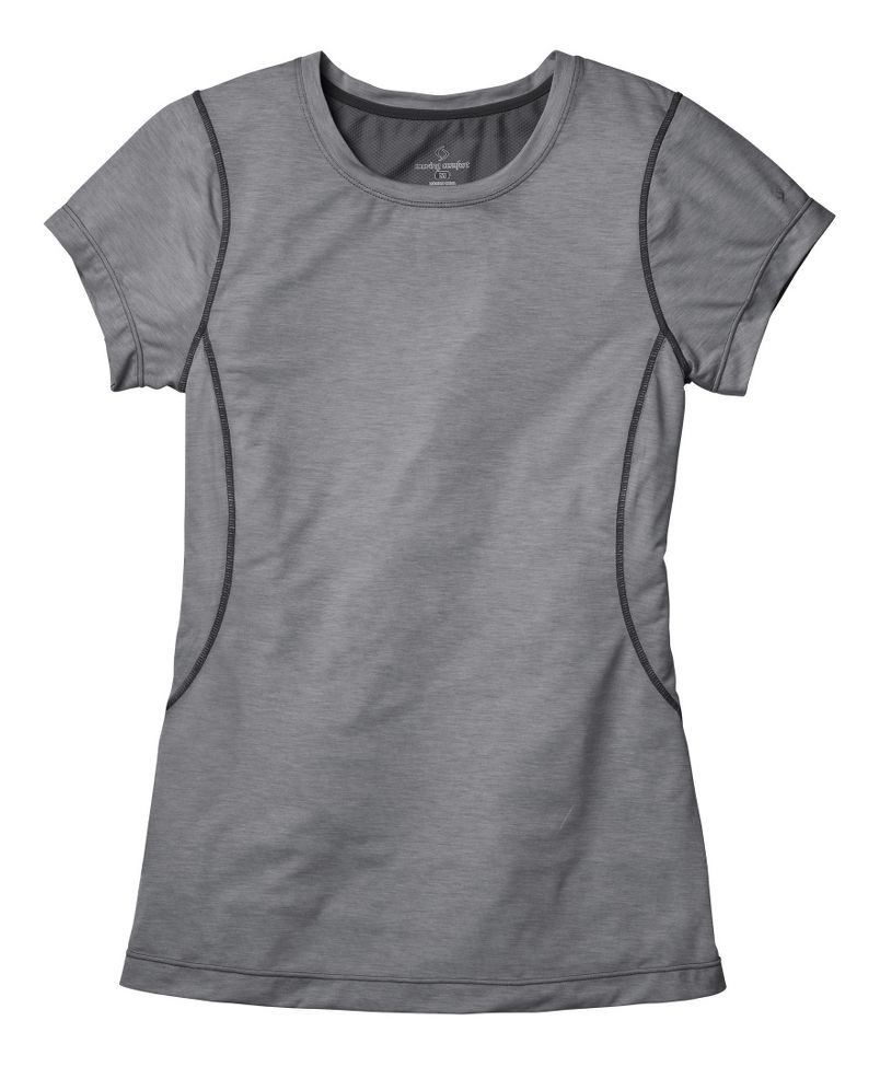 Womens Moving Comfort Endurance Tee Short Sleeve Technical Tops