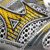 Silver/Yellow