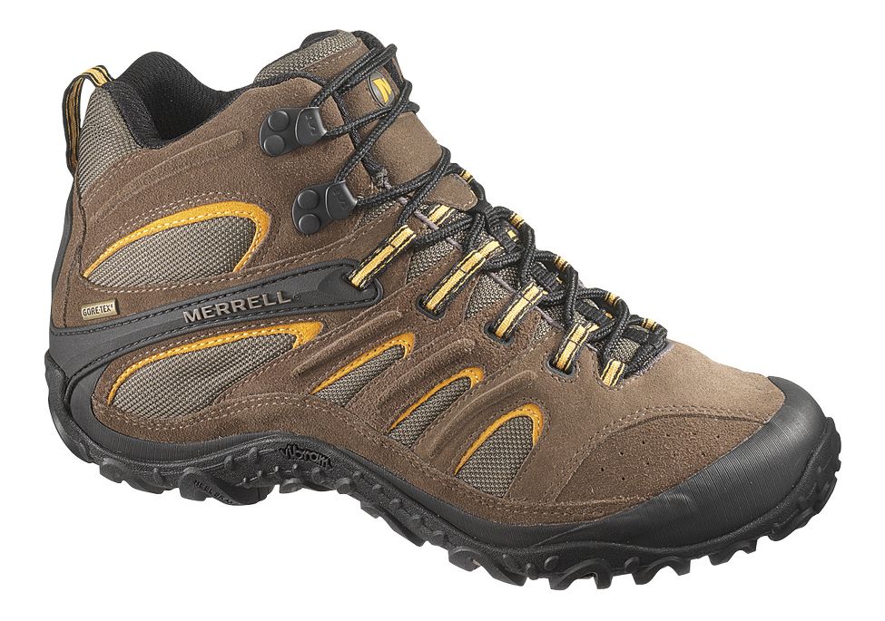 Mens Merrell Chameleon 4 Mid Ventilator GORE-TEX Hiking Shoe