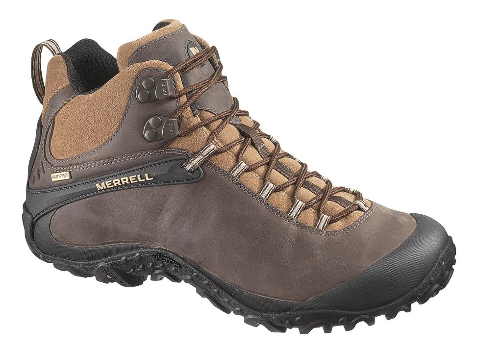 Mens Merrell Chameleon 4 Mid Waterproof Hiking Shoe
