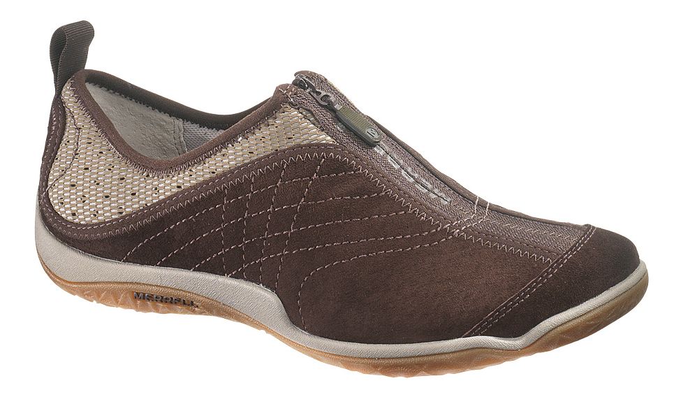 Womens Merrell Lorelei Leather Zip Casual Shoe