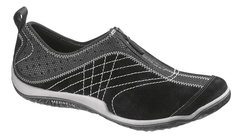 Womens Merrell Lorelei Leather Zip Casual Shoe