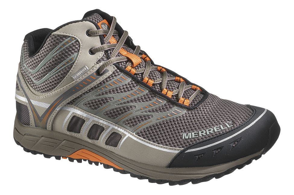 Mens Merrell Mix Master Tuff Mid Waterproof Trail Running Shoe