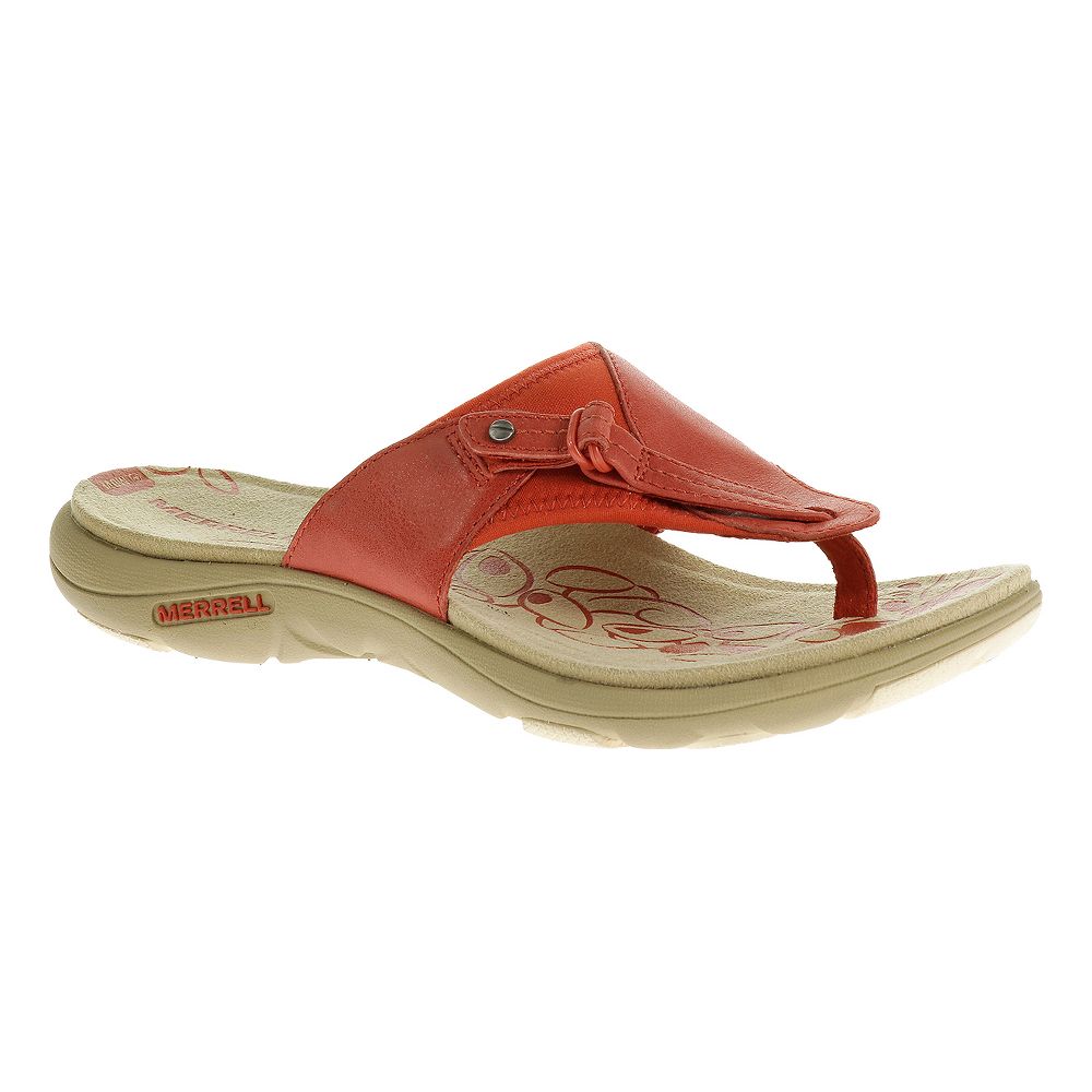 Womens Merrell Grace Leather Flip Flop Sandals | eBay