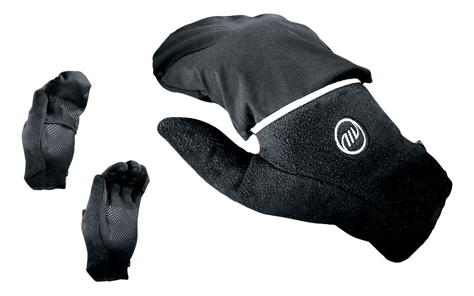 Womens Manzella Convertible Running Mitt Glove