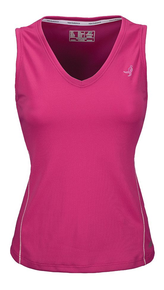 Womens New Balance Sleeveless Tempo Tank Technical Tops