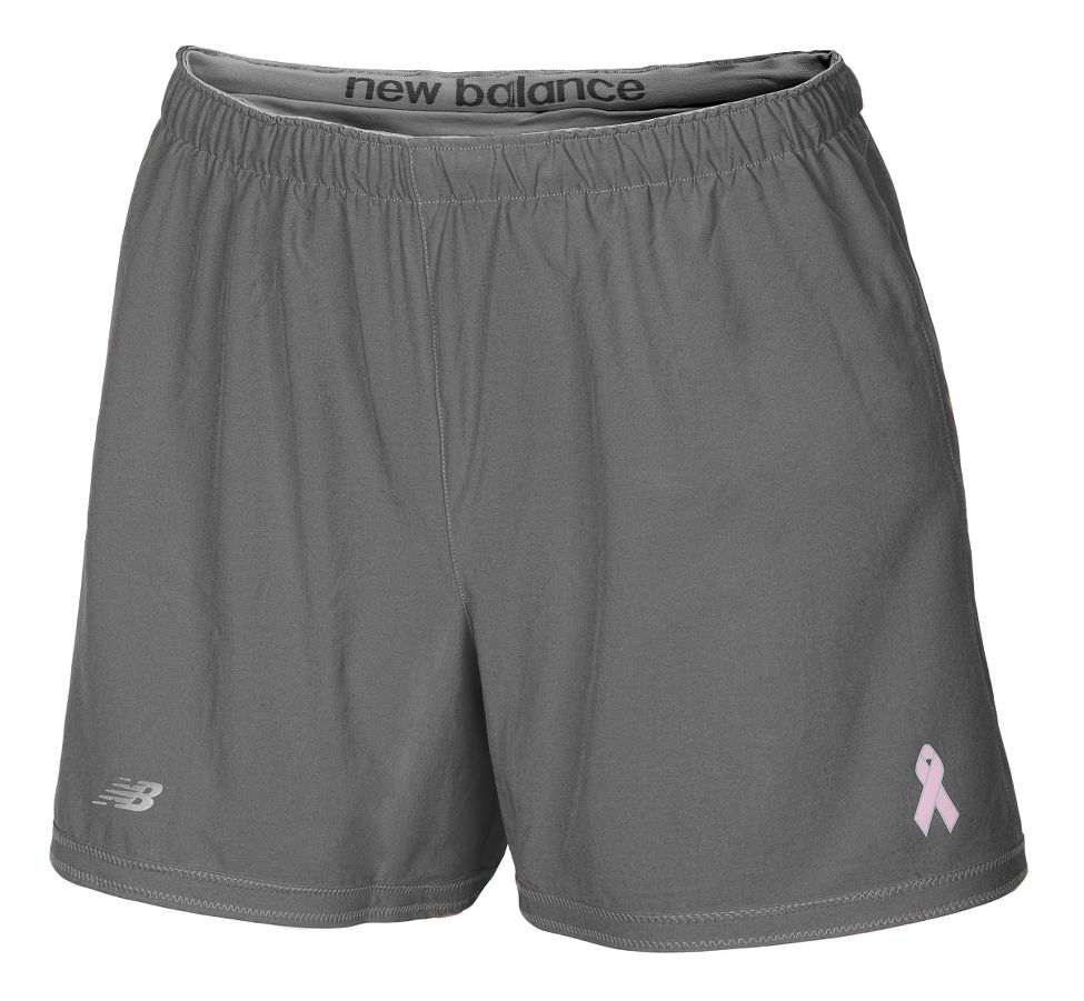 Womens New Balance 4" Fun Run Lined Shorts