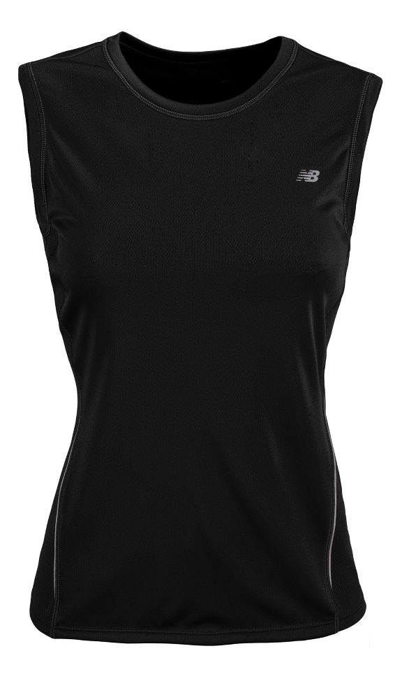Womens New Balance Tempo Tank Sleeveless Technical Tops