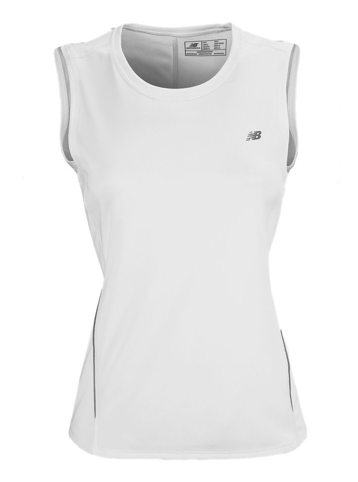 Womens New Balance Tempo Tank Sleeveless Technical Tops