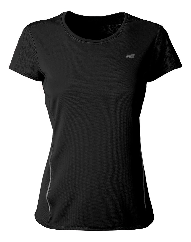 Womens New Balance Tempo Tee Short Sleeve Technical Tops