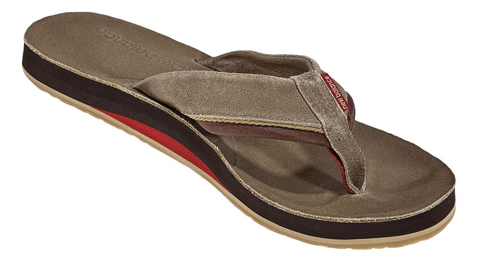 Mens New Balance Copper Canyon Leather Thong Sandals Shoe