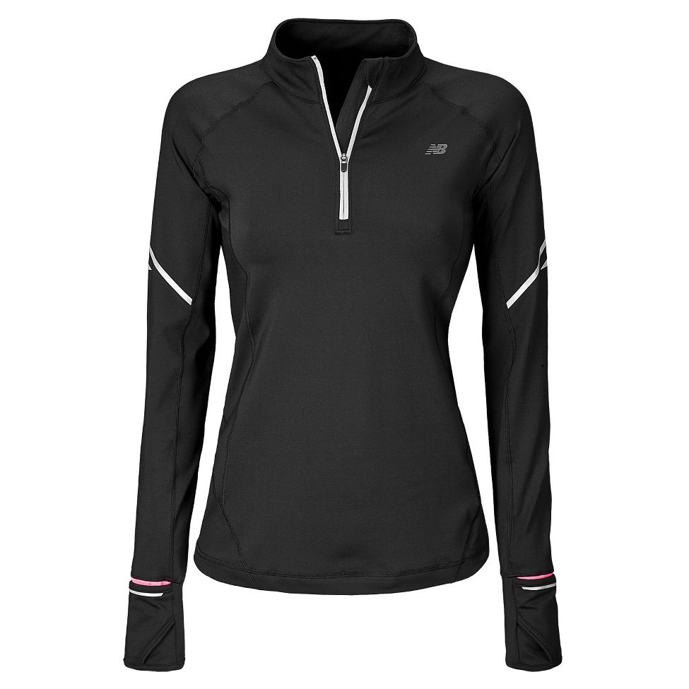 Womens New Balance NBX Long Sleeve 1/2 Zip Technical Tops