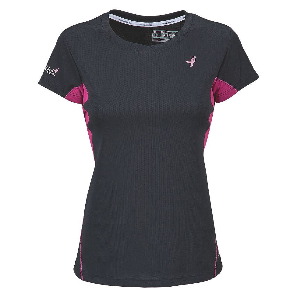 Womens New Balance Tempo Tee Short Sleeve Technical Tops