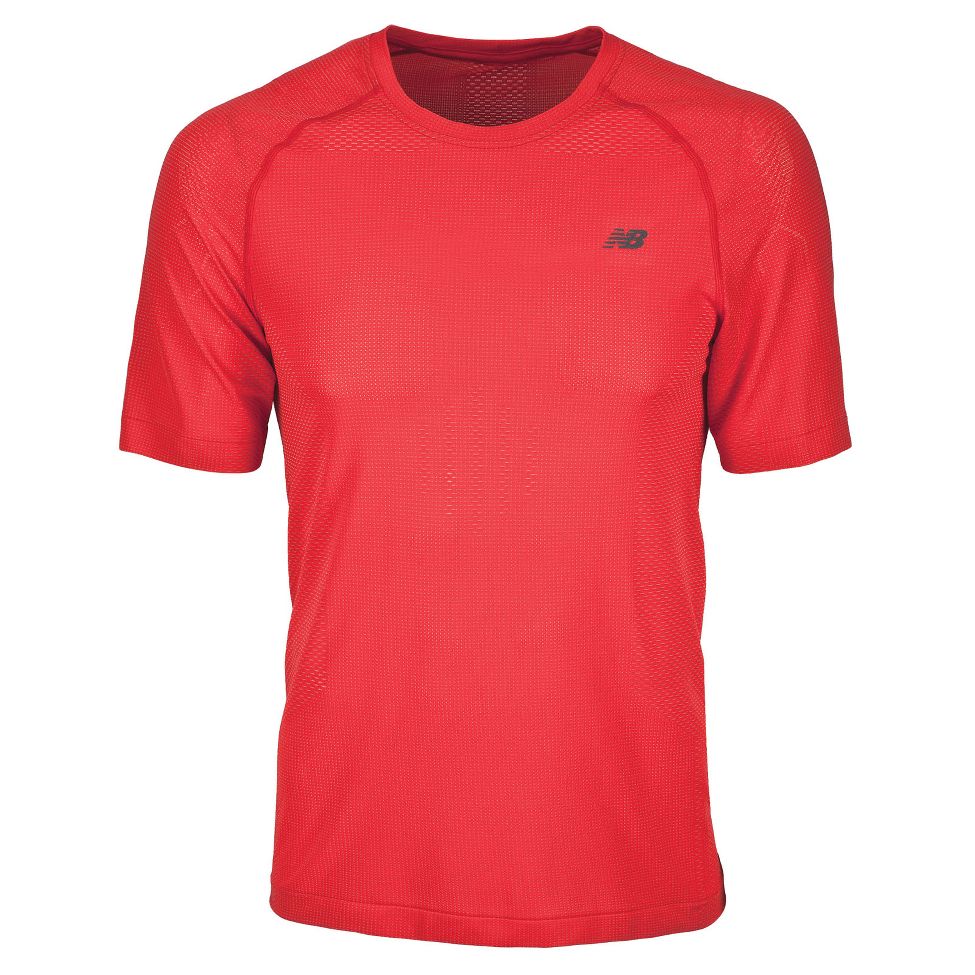 Mens New Balance NBX Minimus Short Sleeve Technical Tops