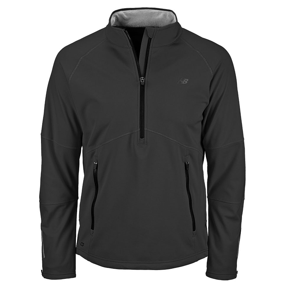 Mens New Balance NBX Windblocker Long Sleeve 1/2 Zip Technical Tops