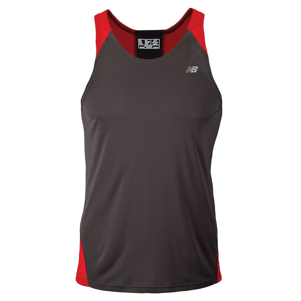 Mens New Balance Icefil Singlet Technical Tops