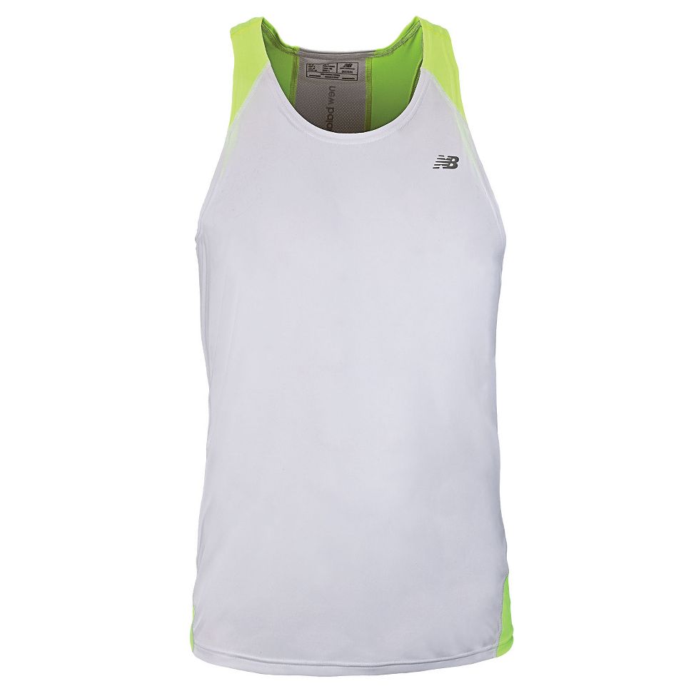 Mens New Balance Icefil Singlet Technical Tops