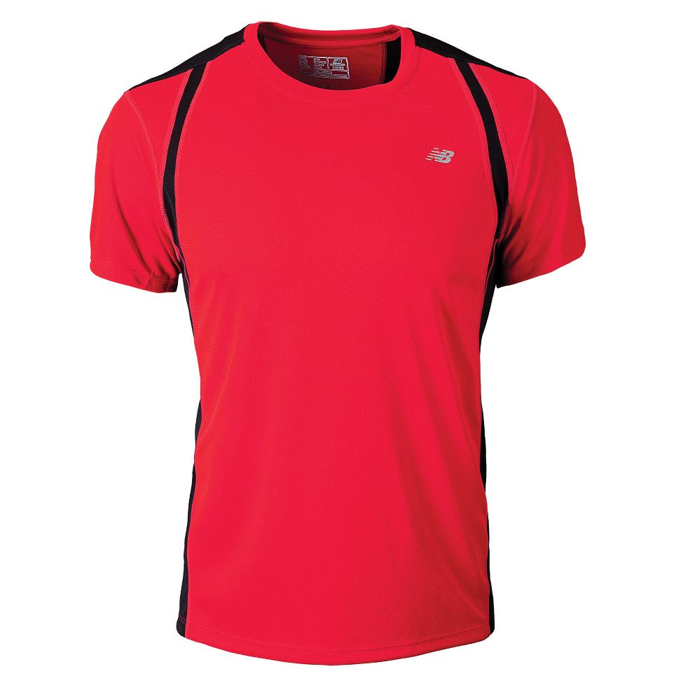 Mens New Balance NP Short Sleeve Technical Tops