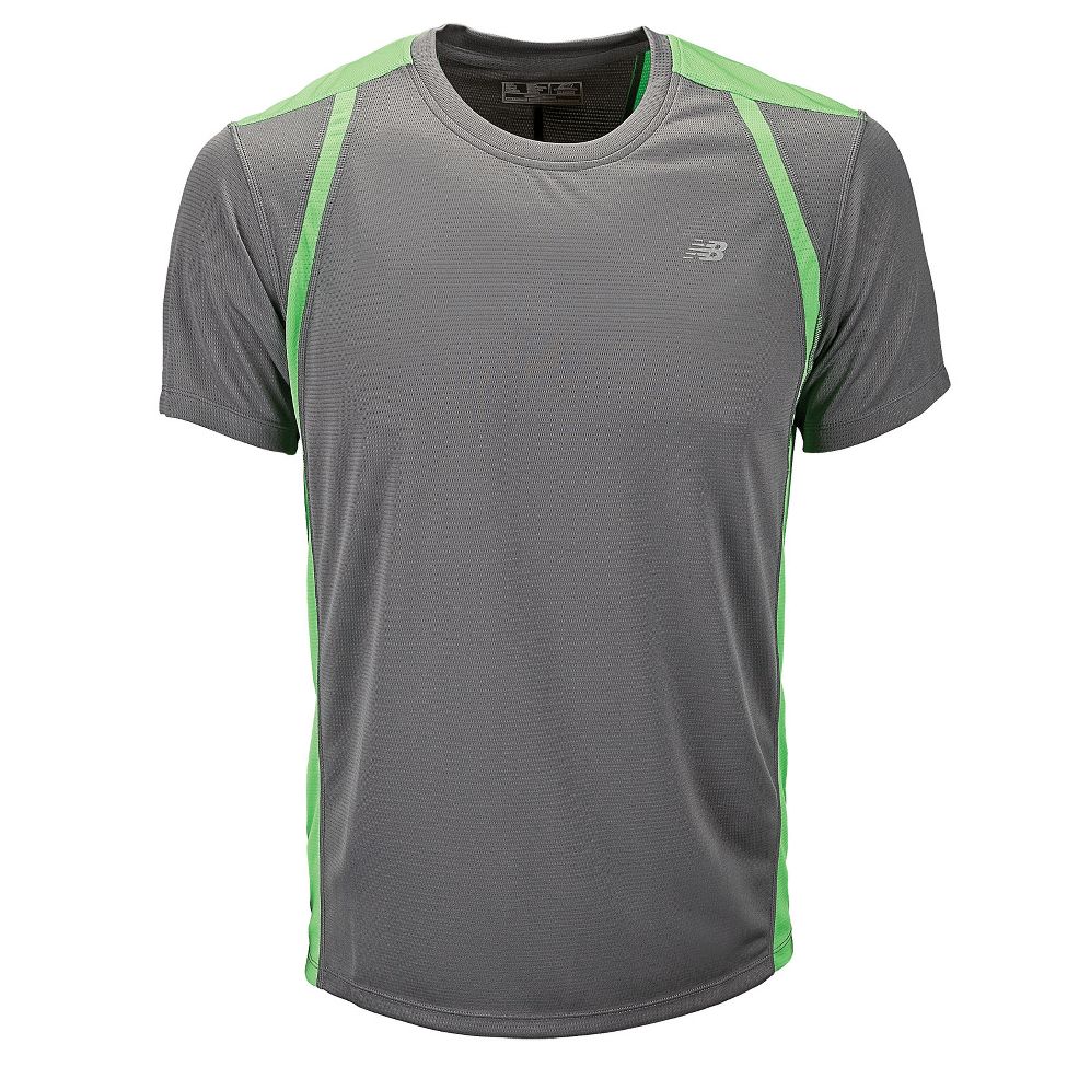 Mens New Balance NP Short Sleeve Technical Tops