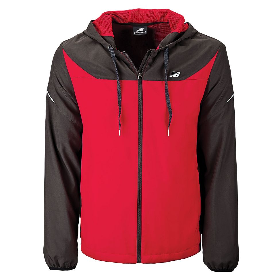 Mens New Balance Sequence Warm-Up Hooded Jackets