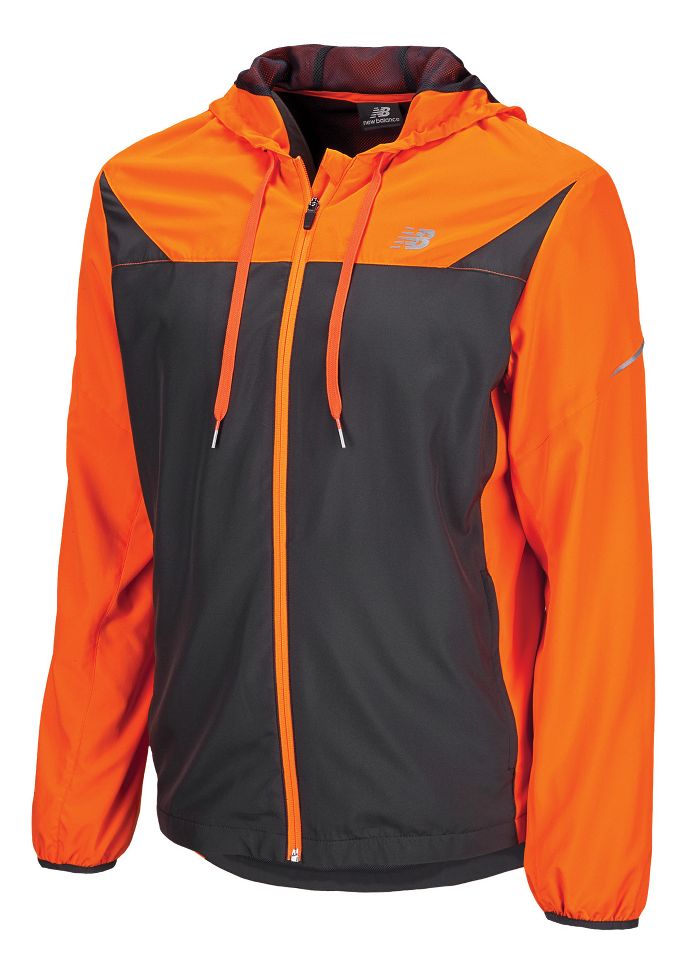 Mens New Balance Sequence Warm-Up Hooded Jackets