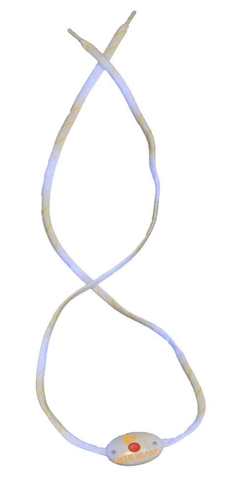 Nite Beams Fiber-Optic Lighted Shoelaces Safety