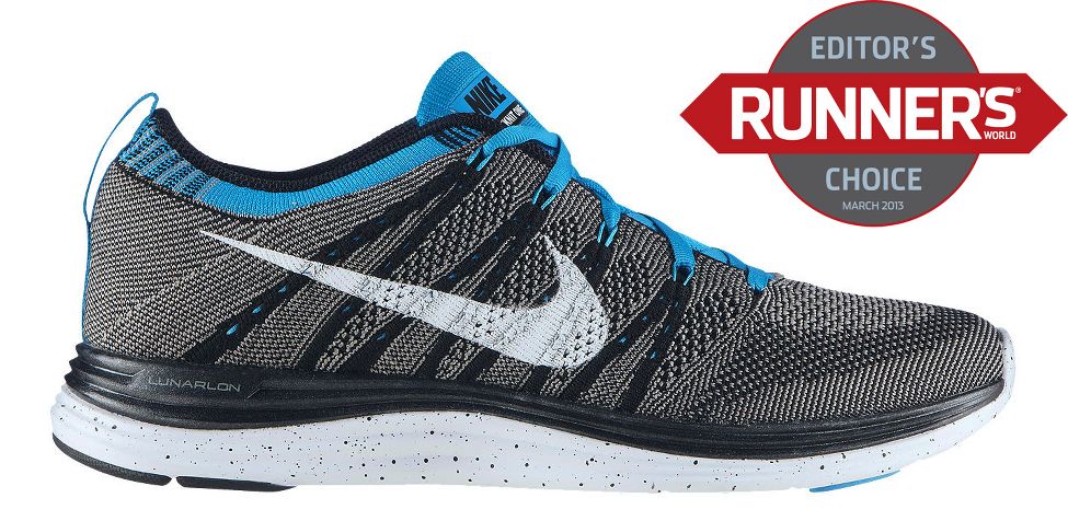 Mens Nike Flyknit Lunar1+ Running Shoe