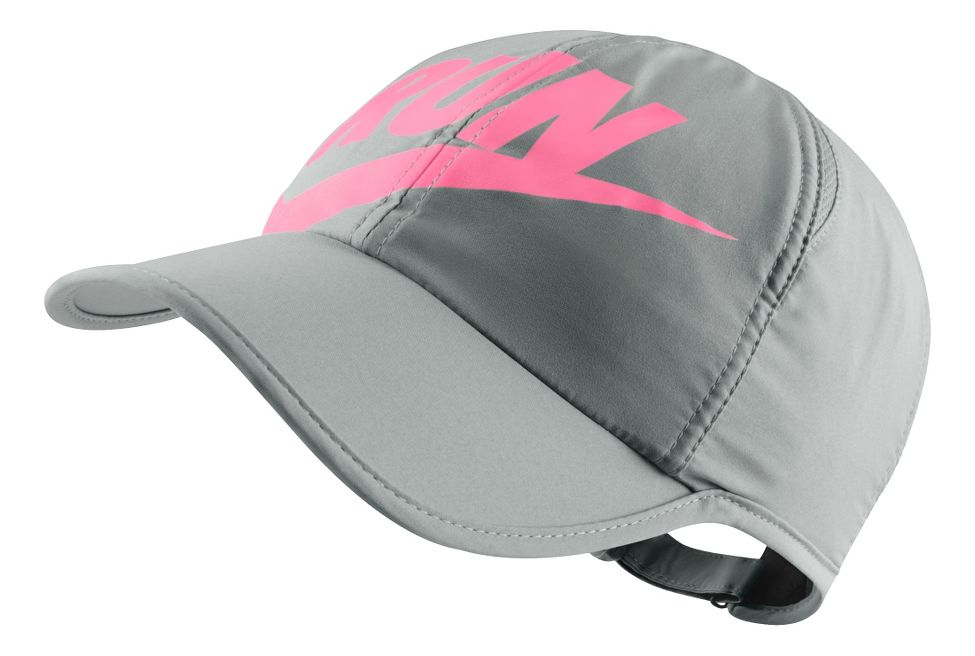 Womens Nike Run Swoosh Featherlight Cap Headwear