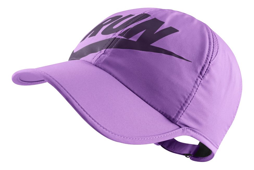 Womens Nike Run Swoosh Featherlight Cap Headwear