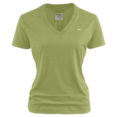 Womens Nike Essential Short Sleeve V-Neck Top Womens Nike Essential Short Sleeve V-Neck Top