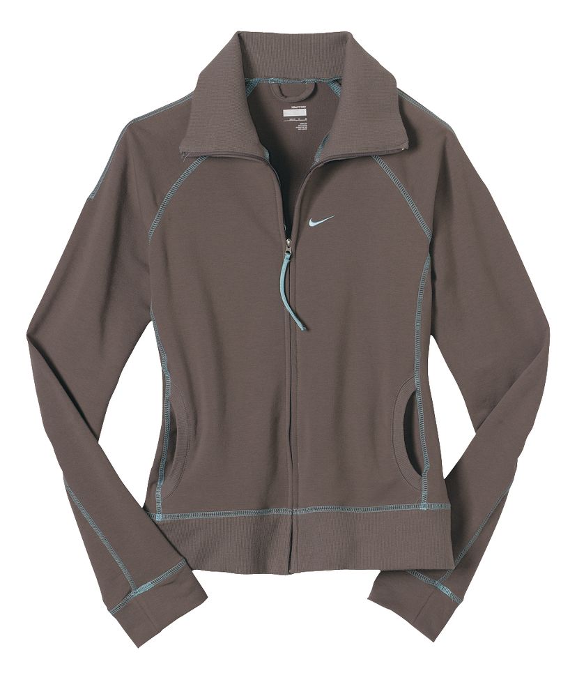 Womens Nike Athlete Loose Fit Warm-Up Unhooded Jacket
