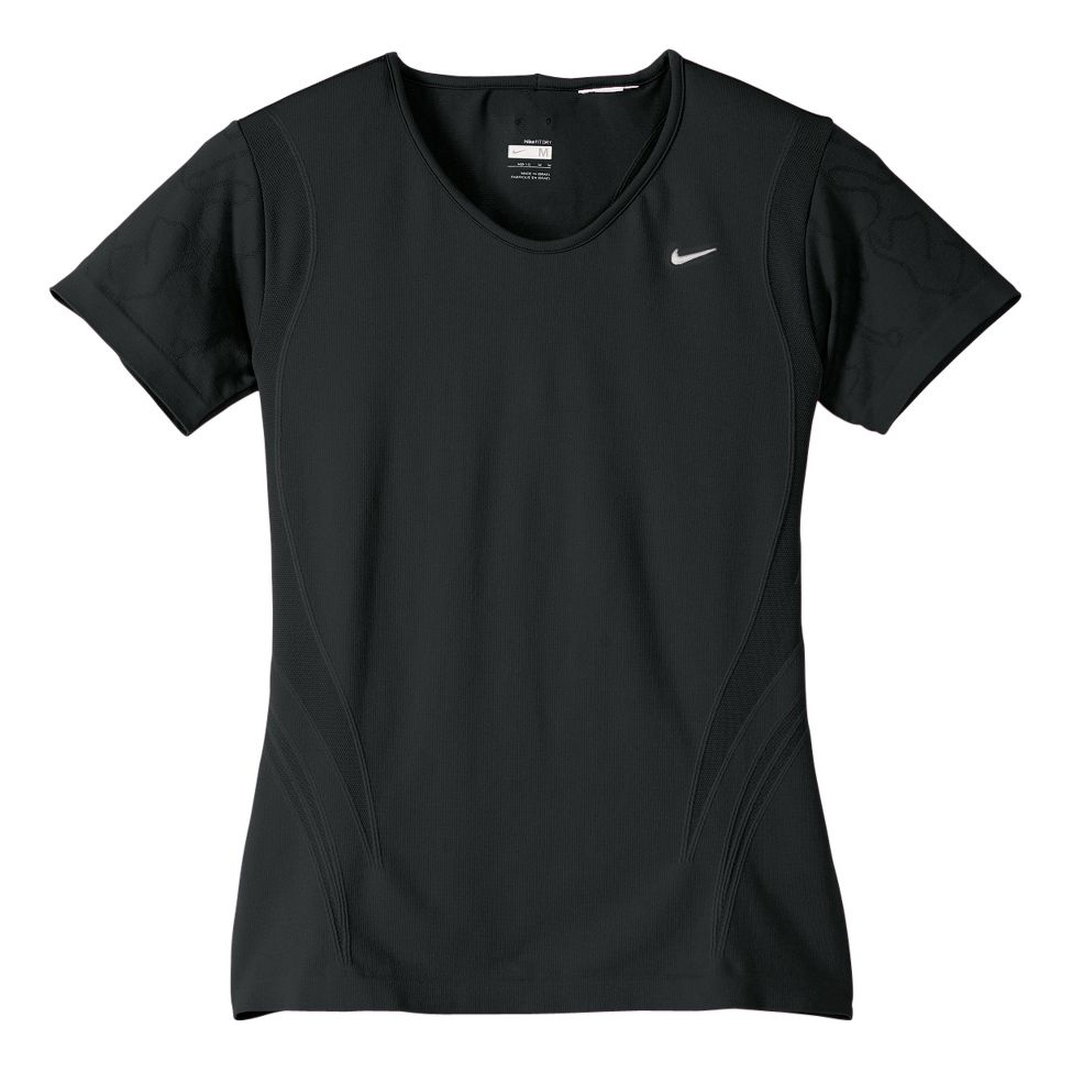 Womens Nike + Short Sleeve Technical Top