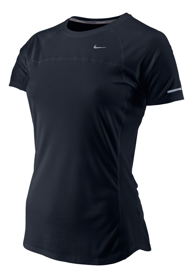 Womens Nike Miler Short Sleeve Technical Tops