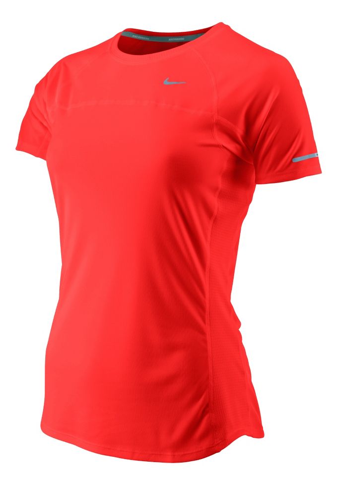 Womens Nike Miler Short Sleeve Technical Tops