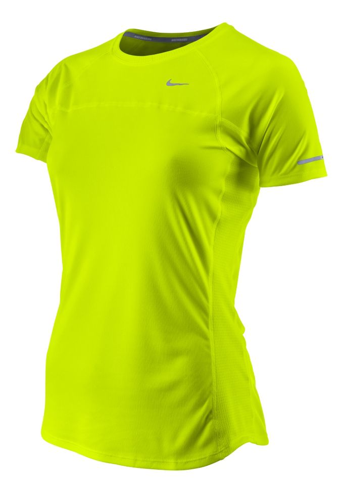 Womens Nike Miler Short Sleeve Technical Tops