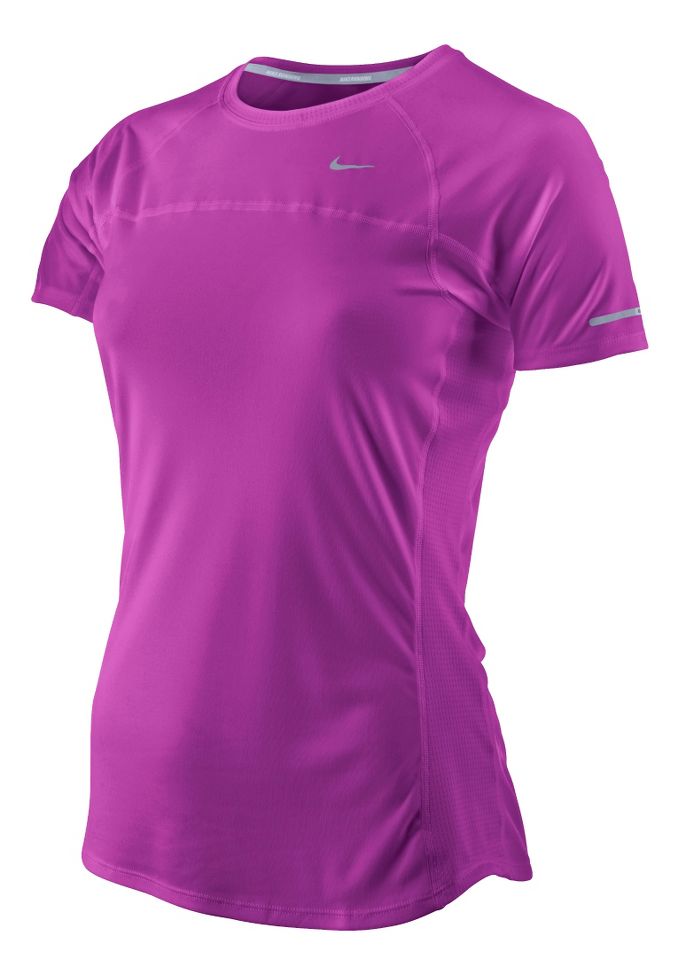 Womens Nike Miler Short Sleeve Technical Tops