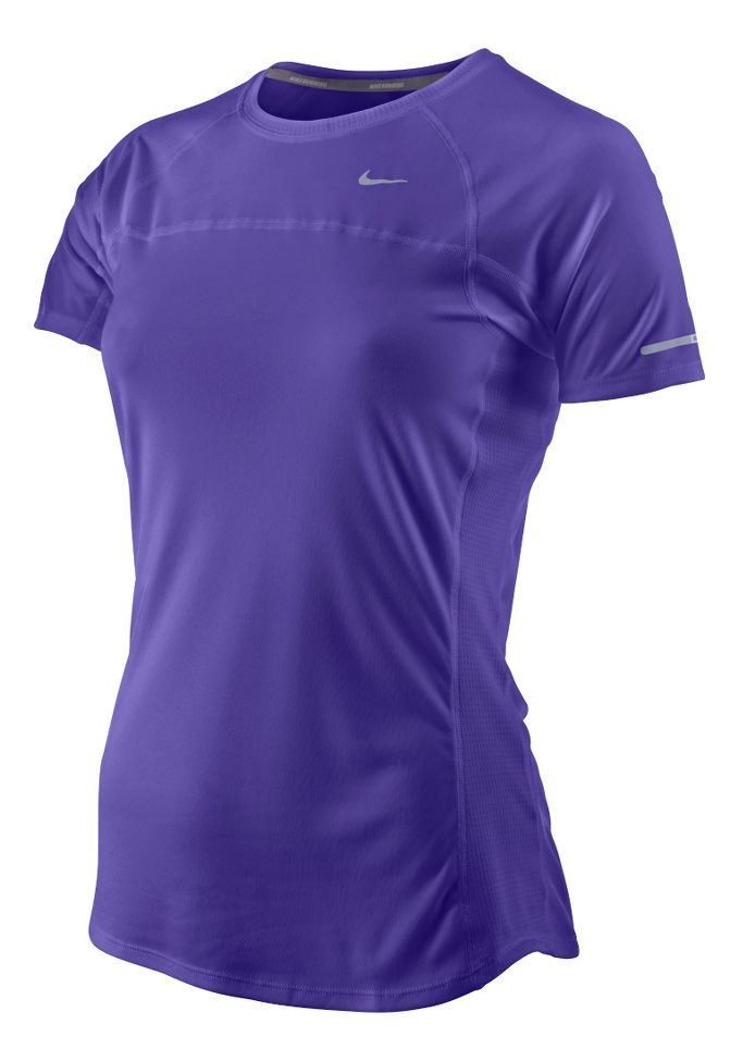 Womens Nike Miler Short Sleeve Technical Tops
