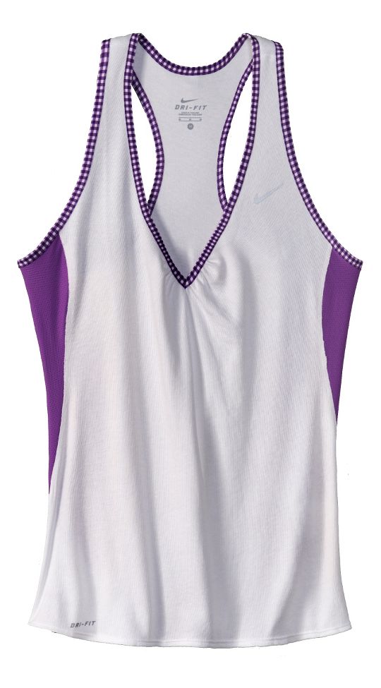 nike striped tank top