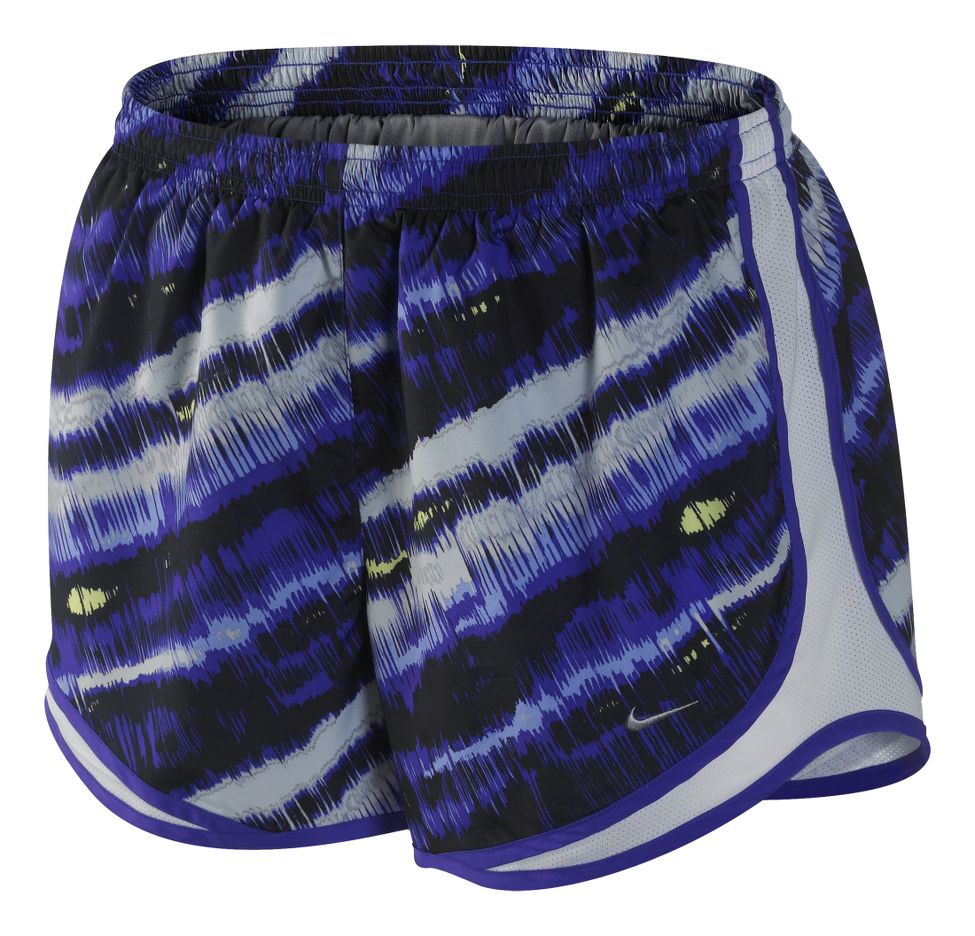 Womens Nike Printed Tempo Track Lined Shorts