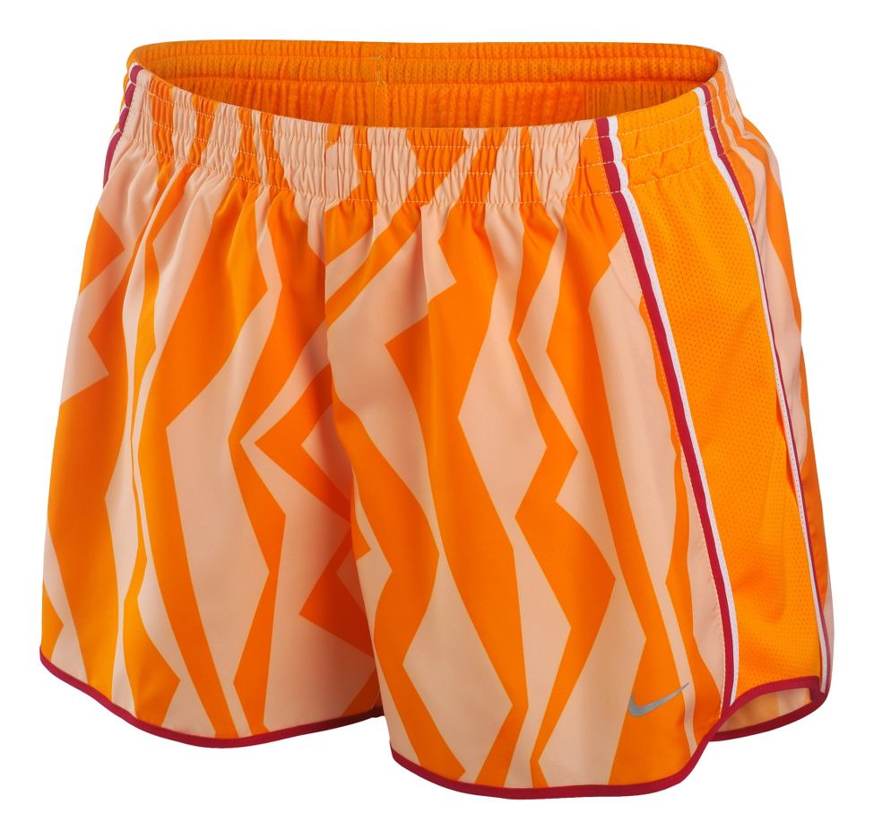 Womens Nike All Over Printed Pacer Lined Shorts