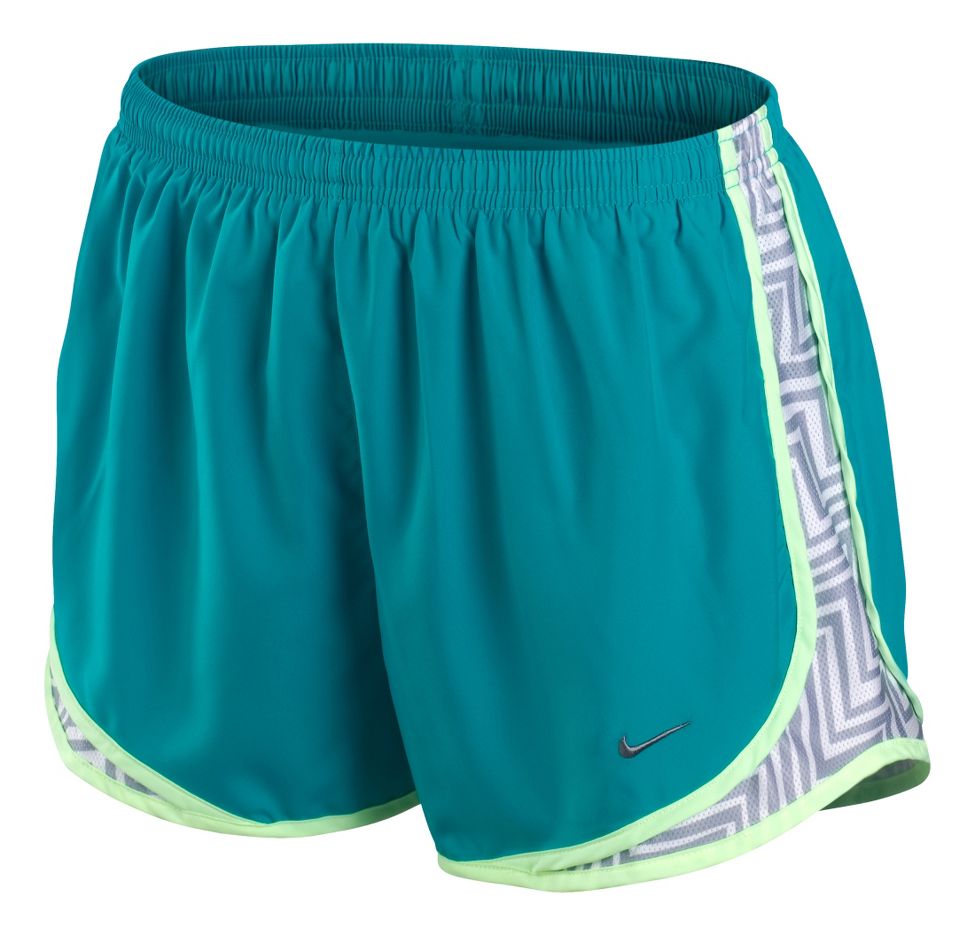 Womens Nike Printed Side Panel Tempo Lined Shorts