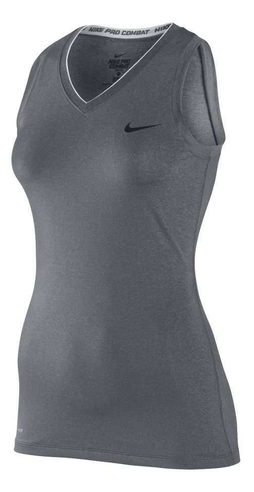 Womens Nike Pro Sleeveless V Neck II Technical Tops