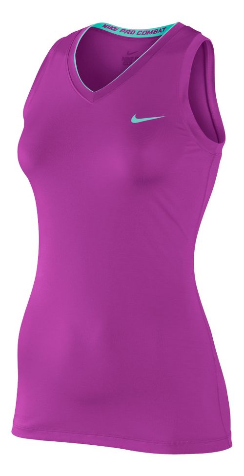 Womens Nike Pro Sleeveless V Neck II Technical Tops